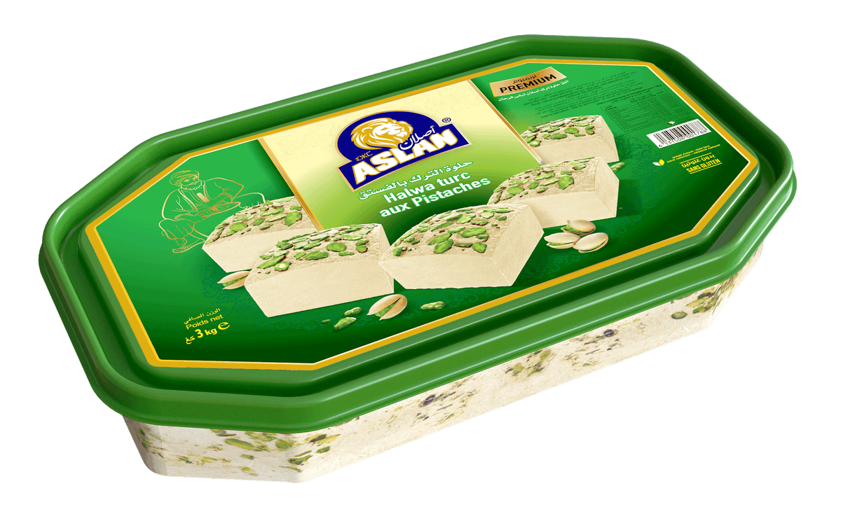 Halwa turc aux pistaches 3kg