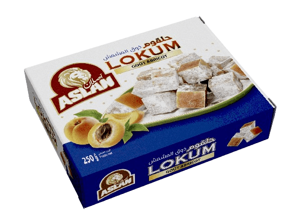 Lokum goût abricot 250g