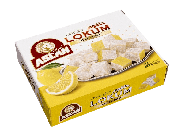 Lokum goût citron 250g