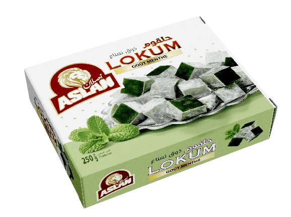 Lokum goût menthe 250g