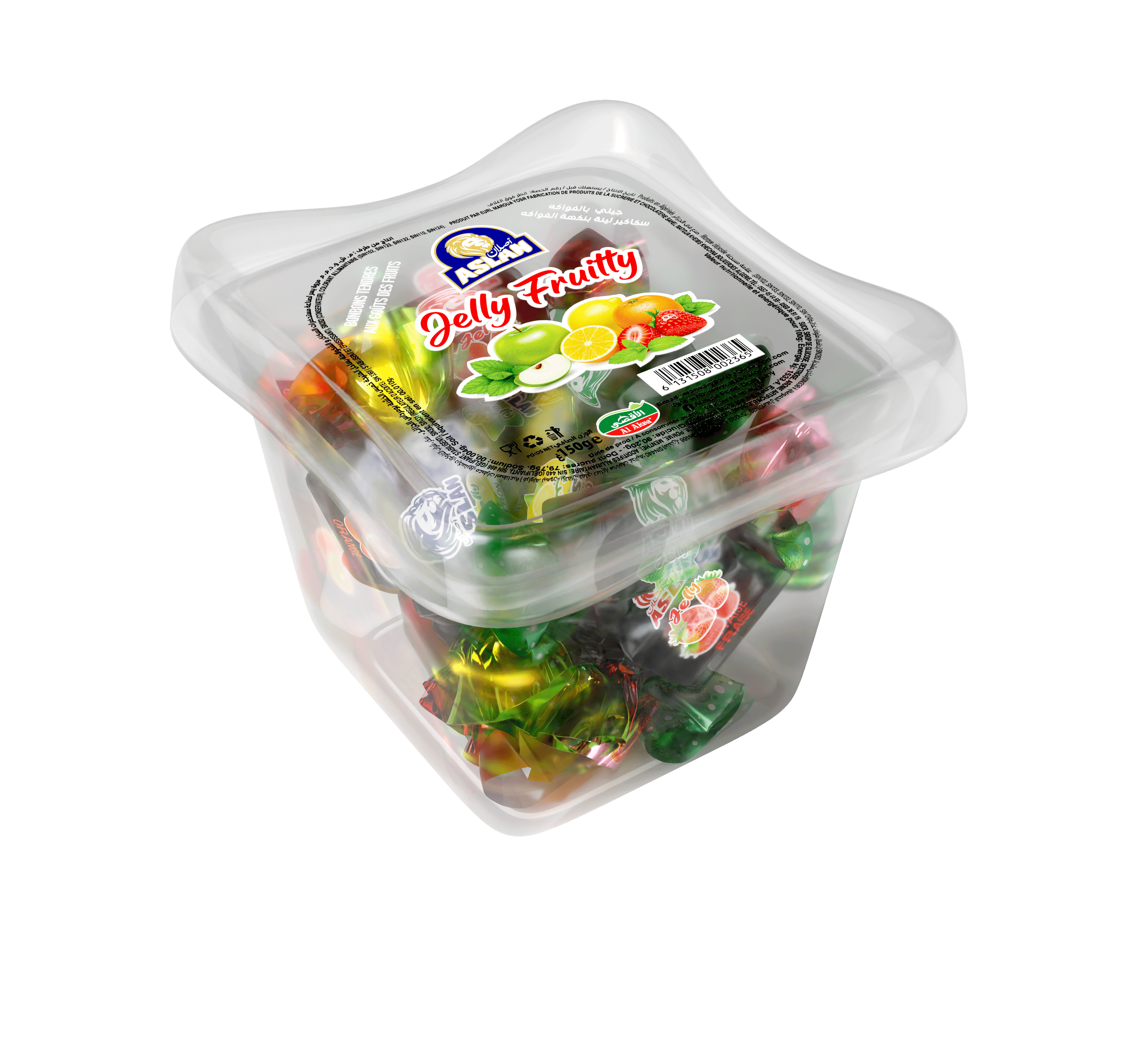 Jelly Fruitty Boîte 150g
